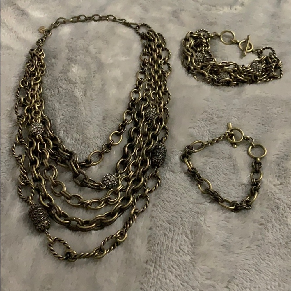 RETIRED Chloe + Isabel necklace and bracelet set